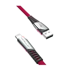 Konfulon DC17 Lightning Kablo iphone Uyumlu 1M 2.4A - Kırmızı
