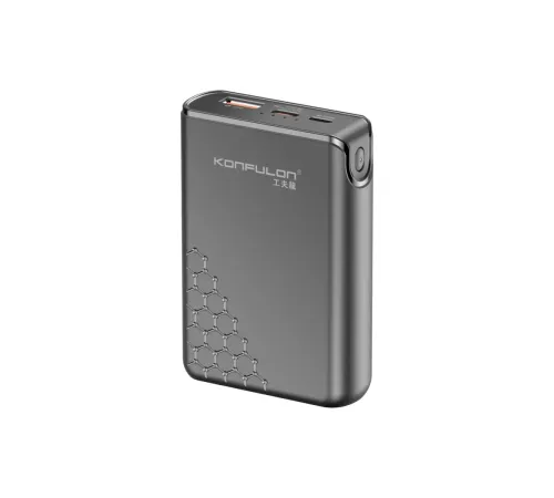 Konfulon A6Q 22.5W Usb 3.0 ve 20W Type-C Çıkışlı 10.000 mAh PD Powerbank - Siyah Konfulon A6Q 22.5W Usb 3.0 ve 20W Type-C Çıkışlı 10.000 mAh PD Powerbank - Siyah