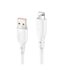 Konfulon DC64 USB to Lightning 1M 3.0A Hızlı Şarj Kablo - Beyaz