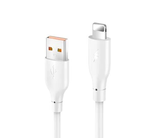 Konfulon DC64 USB to Lightning 1M 3.0A Hızlı Şarj Kablo - Beyaz Konfulon DC64 USB to Lightning 1M 3.0A Hızlı Şarj Kablo - Beyaz