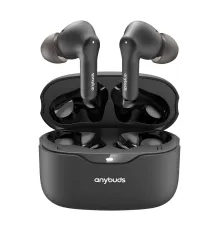 Tozo Anybuds Pro Aktif Gürültü Engelleyici Özellikli Bluetooth 5.3 Kablosuz TWS Airpods Kulaklık - Siyah