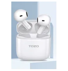 Tozo A3 Çağrı Gürültü Engelleyici Özellikli Ultra Hafif Bluetooth 5.3 Kablosuz TWS Airpods Kulaklık - Beyaz