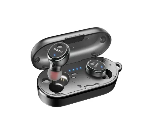 Tozo T10S Çağrı Gürültü Engelleyici Özellikli Ultra Hafif IPX8 Su Geçirmez Bluetooth 5.2 Kablosuz Airpods Kulaklık - Siyah Tozo T10S Çağrı Gürültü Engelleyici Özellikli Ultra Hafif IPX8 Su Geçirmez Bluetooth 5.2 Kablosuz Airpods Kulaklık - Siyah