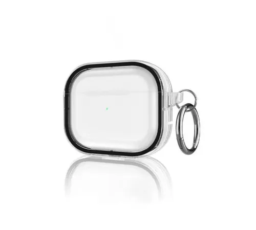 Movenchy Airpods Pro 2 (2.nesil) Shiny Şeffaf Kılıf - Siyah Movenchy Airpods Pro 2 (2.nesil) Shiny Şeffaf Kılıf - Siyah