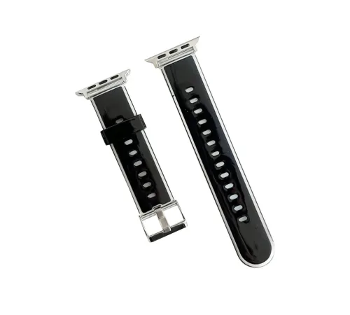 Movenchy Watch 38mm Jelly Silikon Kordon - Siyah Movenchy Watch 38mm Jelly Silikon Kordon - Siyah