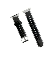 Movenchy Watch 45mm Jelly Silikon Kordon - Siyah
