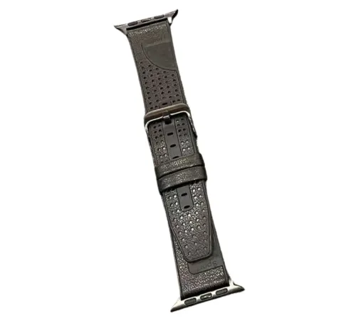 Movenchy Watch 45mm Buff Deri Kordon - Siyah Movenchy Watch 45mm Buff Deri Kordon - Siyah