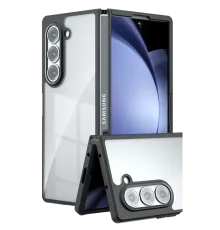 Newface Samsung Galaxy Z Fold 5 Kılıf Blur Fold Kapak - Siyah