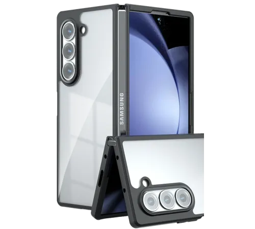 Newface Samsung Galaxy Z Fold 5 Kılıf Blur Fold Kapak - Siyah Newface Samsung Galaxy Z Fold 5 Kılıf Blur Fold Kapak - Siyah