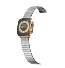 Newface Apple Watch 38mm Made Metal Kordon - Gümüş