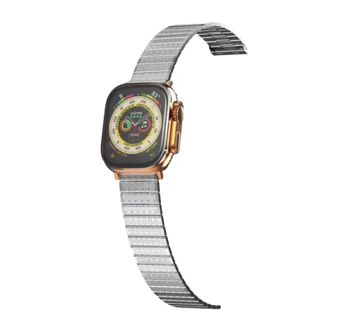 Newface Apple Watch 38mm Made Metal Kordon - Gümüş