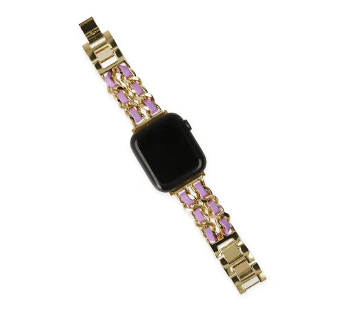 Newface Watch 22mm KR405 Metal Bakla Kordon - Lila Newface Watch 22mm KR405 Metal Bakla Kordon - Lila