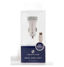 Newface C17 Type-C USB 2.1A Araç Şarjı