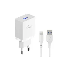 Joko JK77 12W + PX17 1M 2.4A Usb to Lightning Kablolu PD Şarj Cihazı